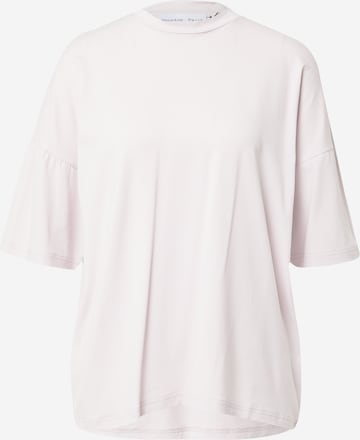 NU-IN Oversize t-shirt i lila: framsida