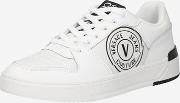 Versace Jeans Couture Låg sneaker 'STARLIGHT' i vit: framsida