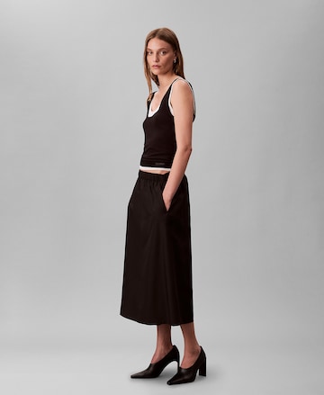 Calvin Klein Jeans Skirt in Black
