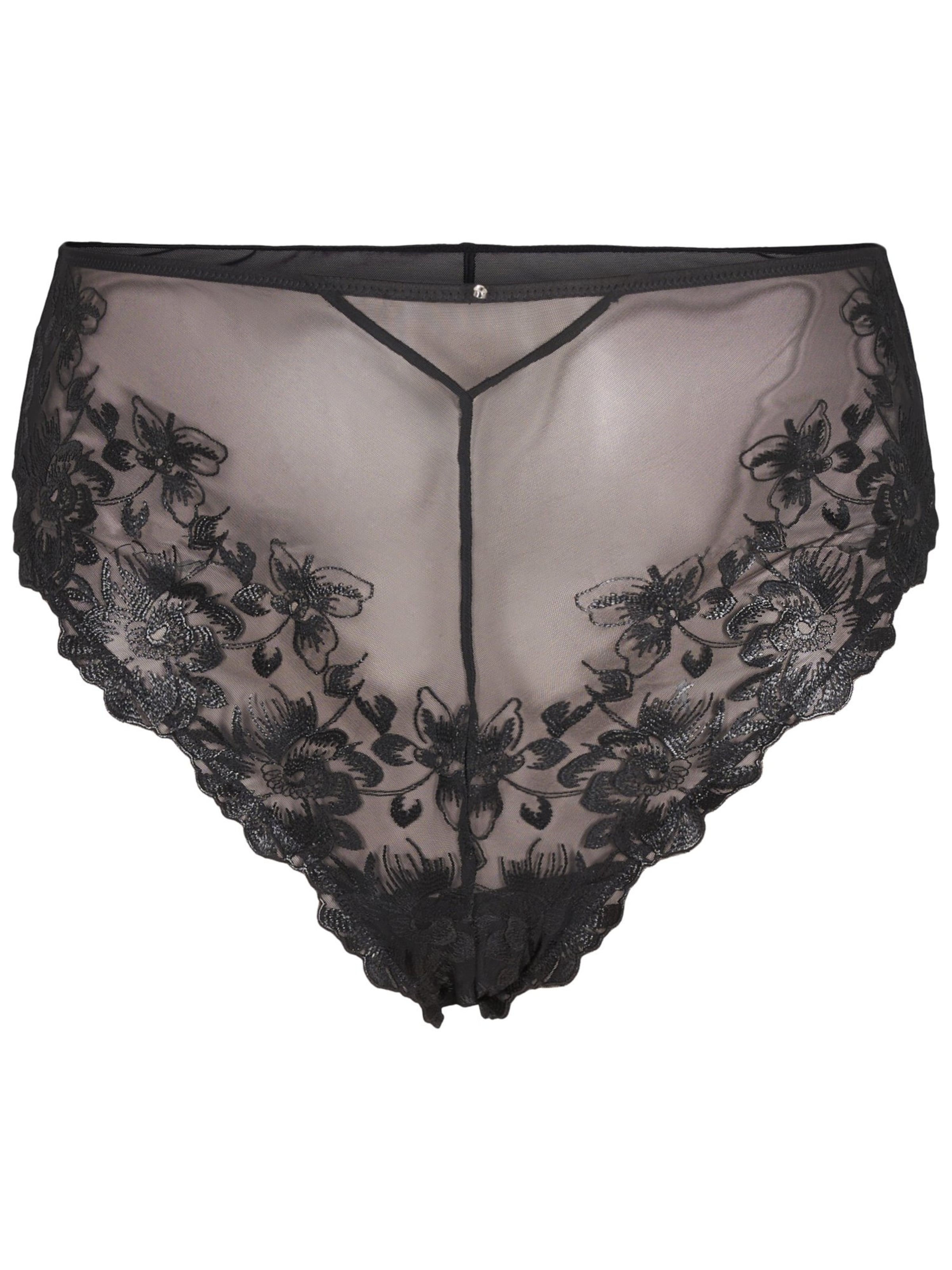 Devoted by Zizzi Püksikud 'LEWA', värv must: eest vaates