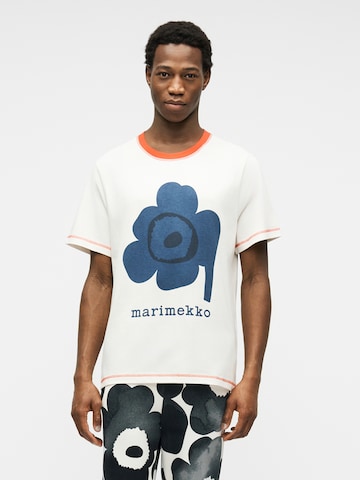 Marimekko Футболка 'TARTTUA UNIKKO PLACEMENT' в Белый: спереди