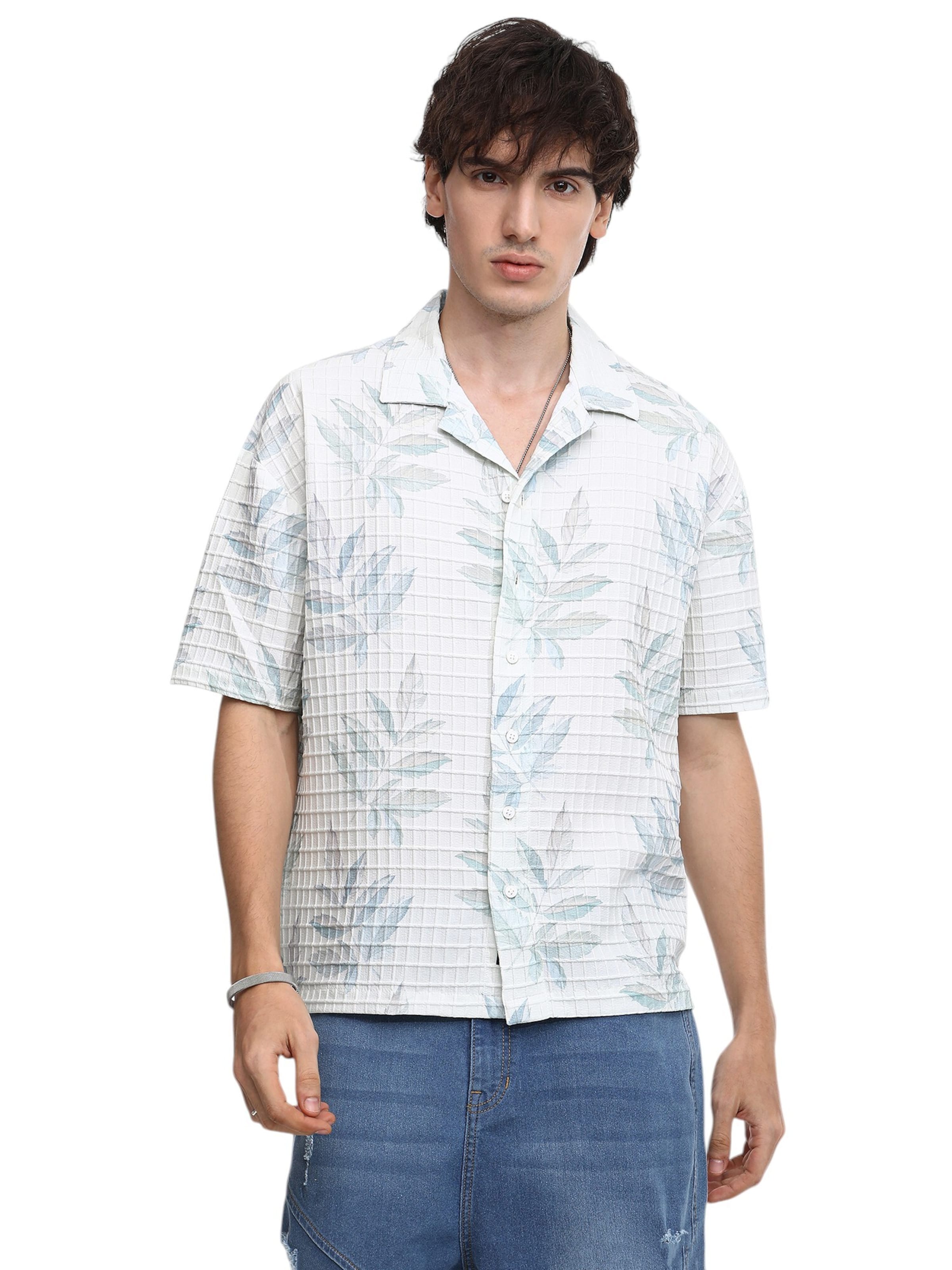 Fit confort Chemise 'Winnie' Campus Sutra en blanc : devant