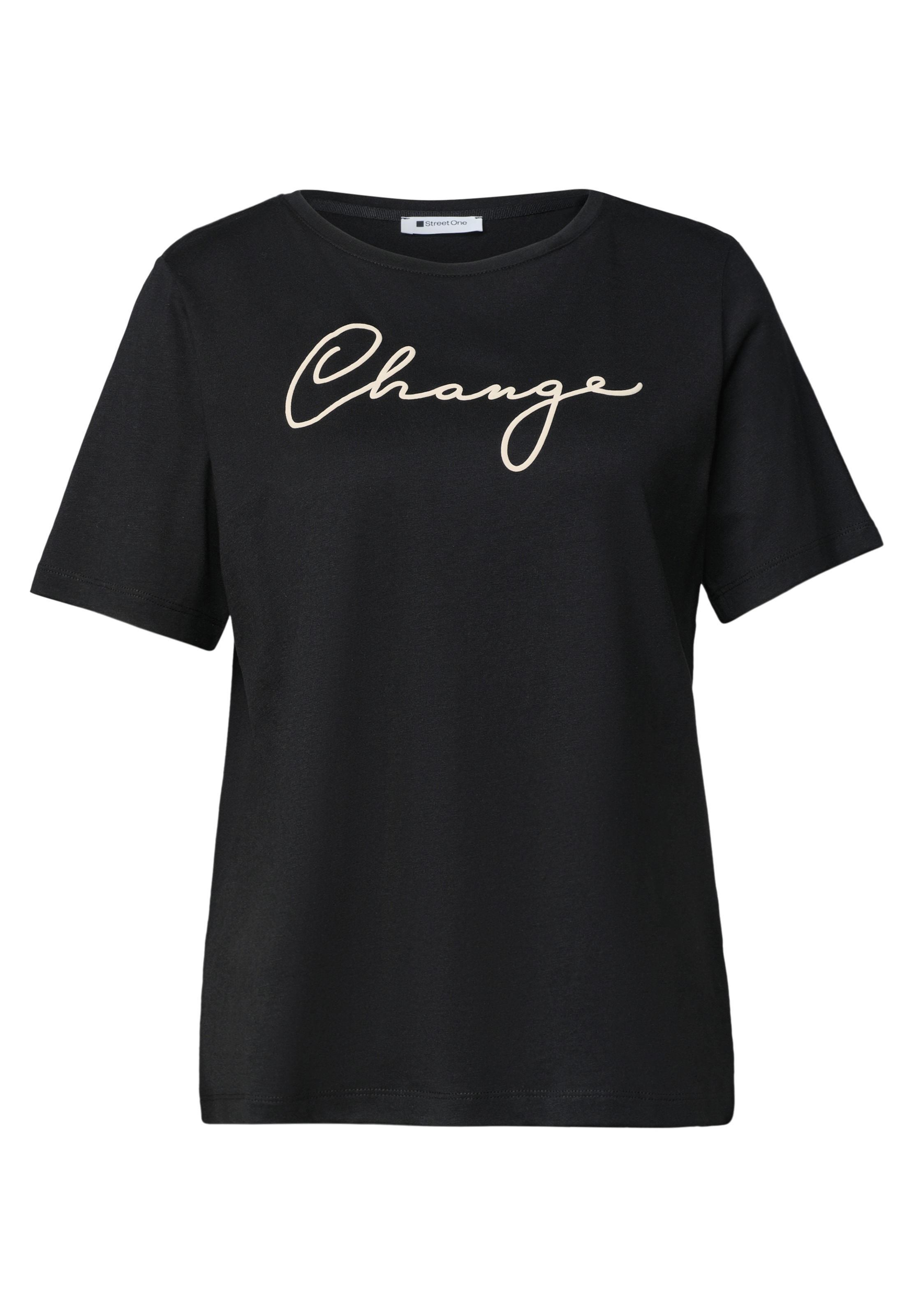 STREET ONE Shirt in Black: front