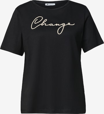 STREET ONE Shirt in Black: front