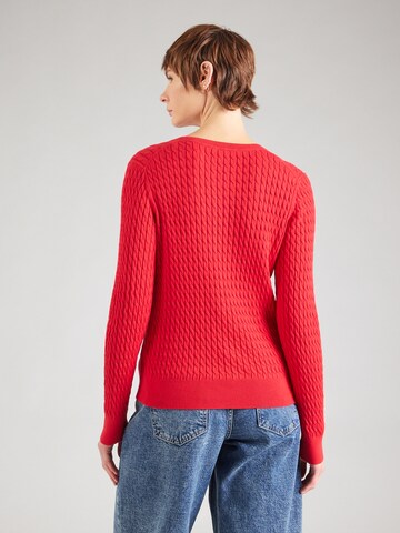 TOMMY HILFIGER Pulover | rdeča barva