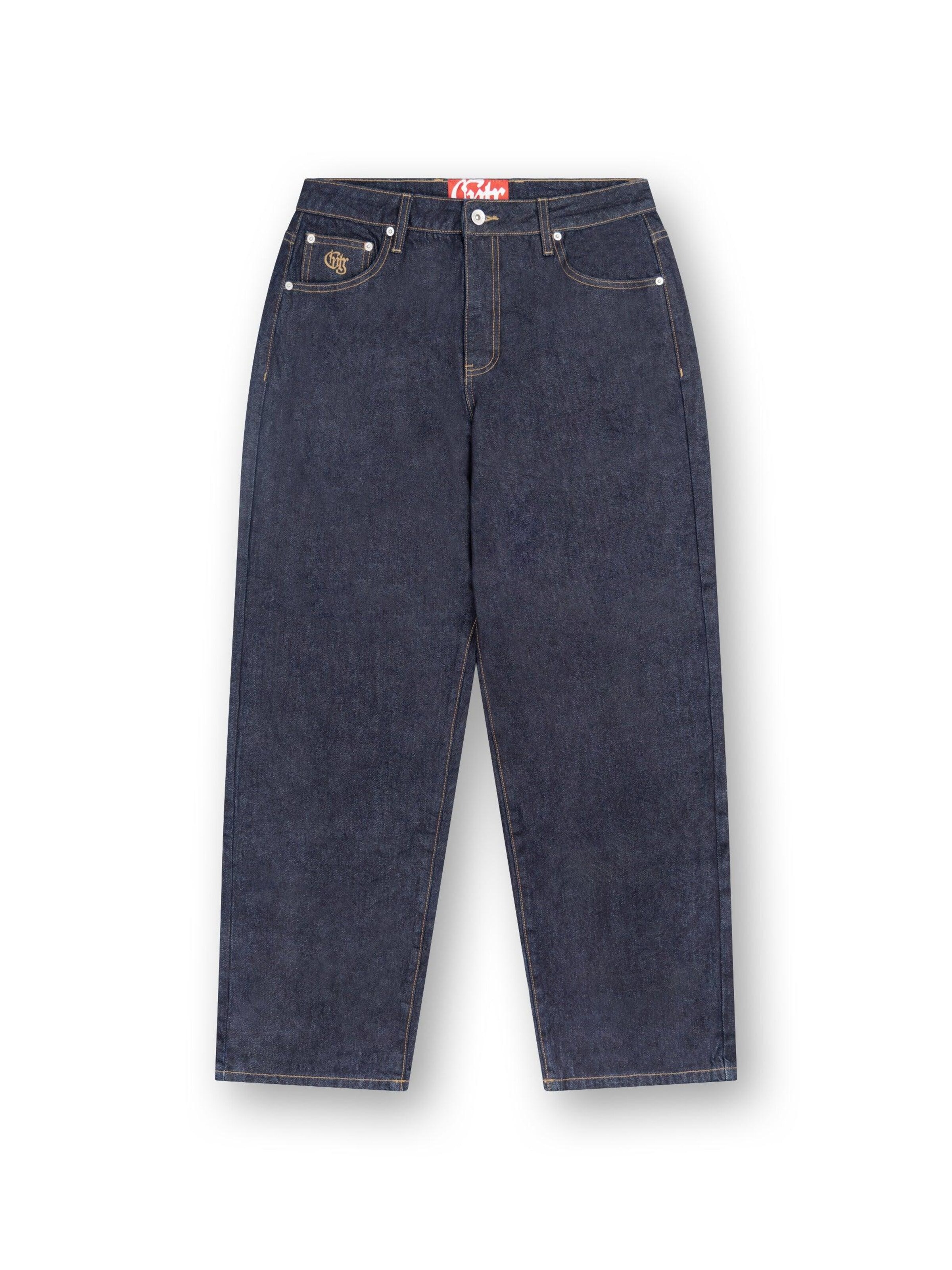 CNTR Baggy Jeans in Blue: front