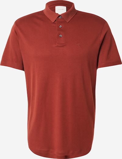 Marškinėliai iš Calvin Klein, spalva – rūdžių raudona, Prekių apžvalga