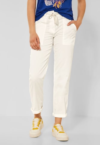 Regular Pantalon 'Chelsea' CECIL en blanc : devant