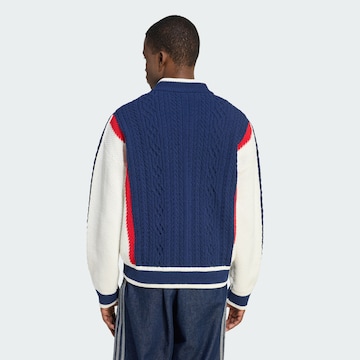 ADIDAS ORIGINALS Knit cardigan 'Retro remix' in Blue