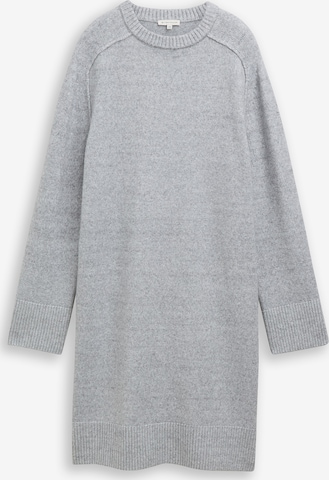 pilka TOM TAILOR Megzta suknelė: priekis