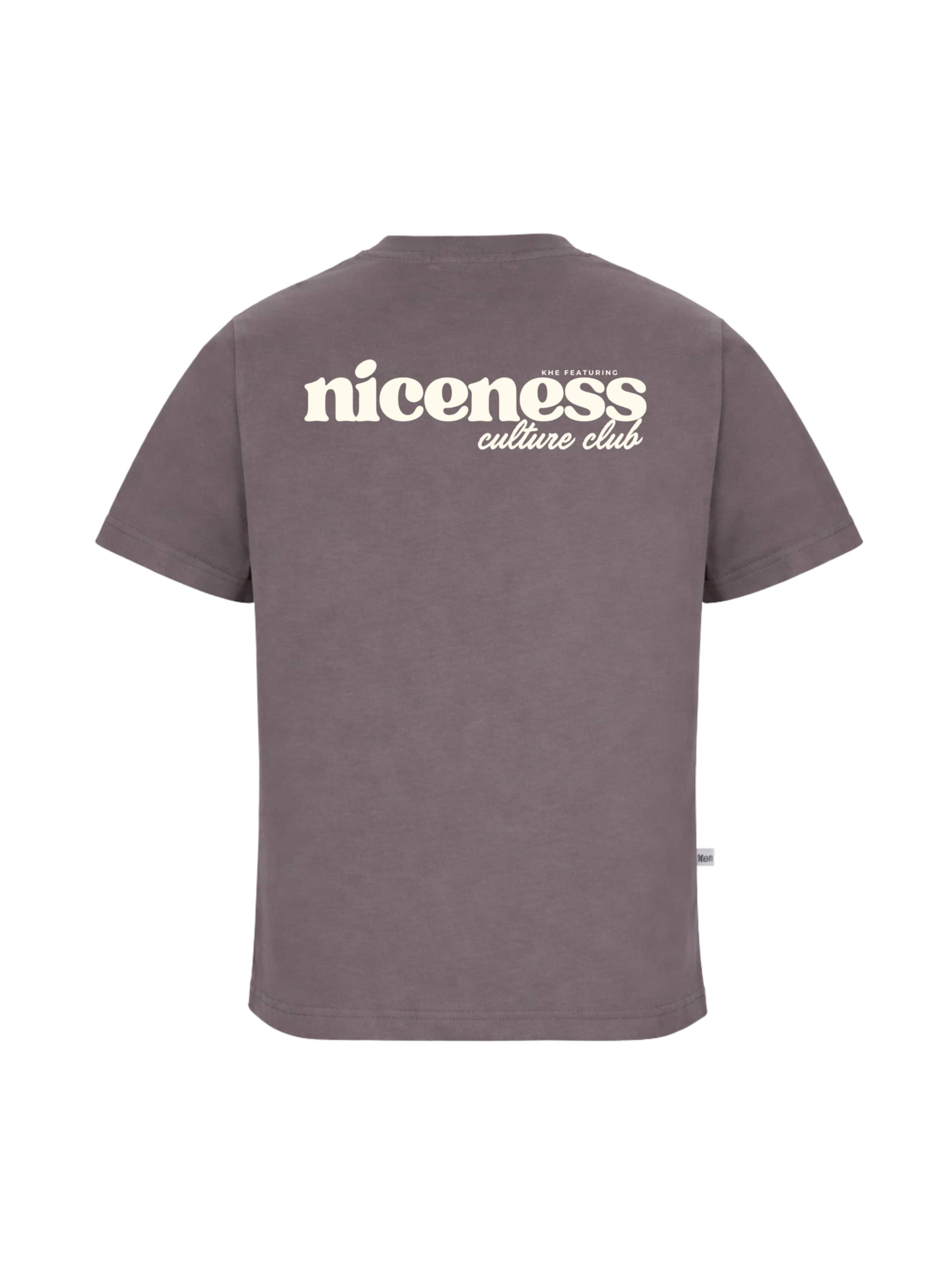 kleiderhelden Shirt 'kheTee, made from regenerative cotton'‌ in Grau