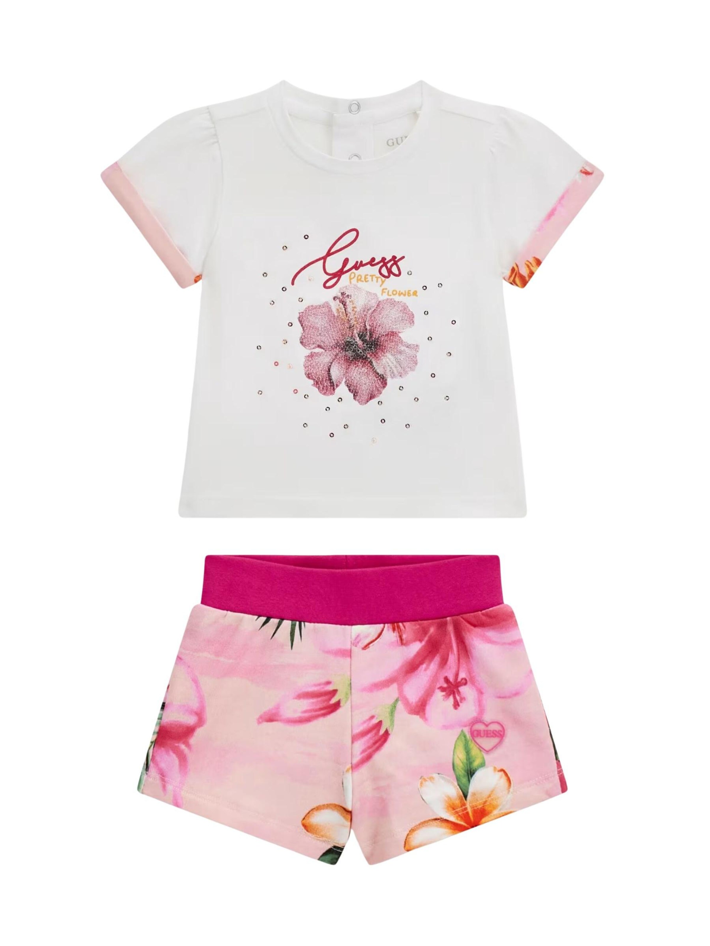 GUESS KIDS Set 'GUESS SET' in White: front