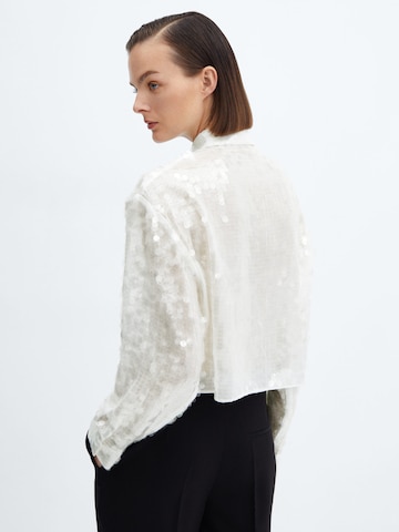 MANGO Blouse 'Flake' in Wit