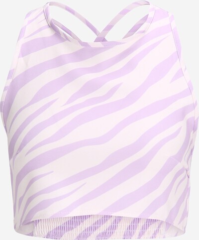 Trendyol Petite Top in flieder / weiß, Produktansicht