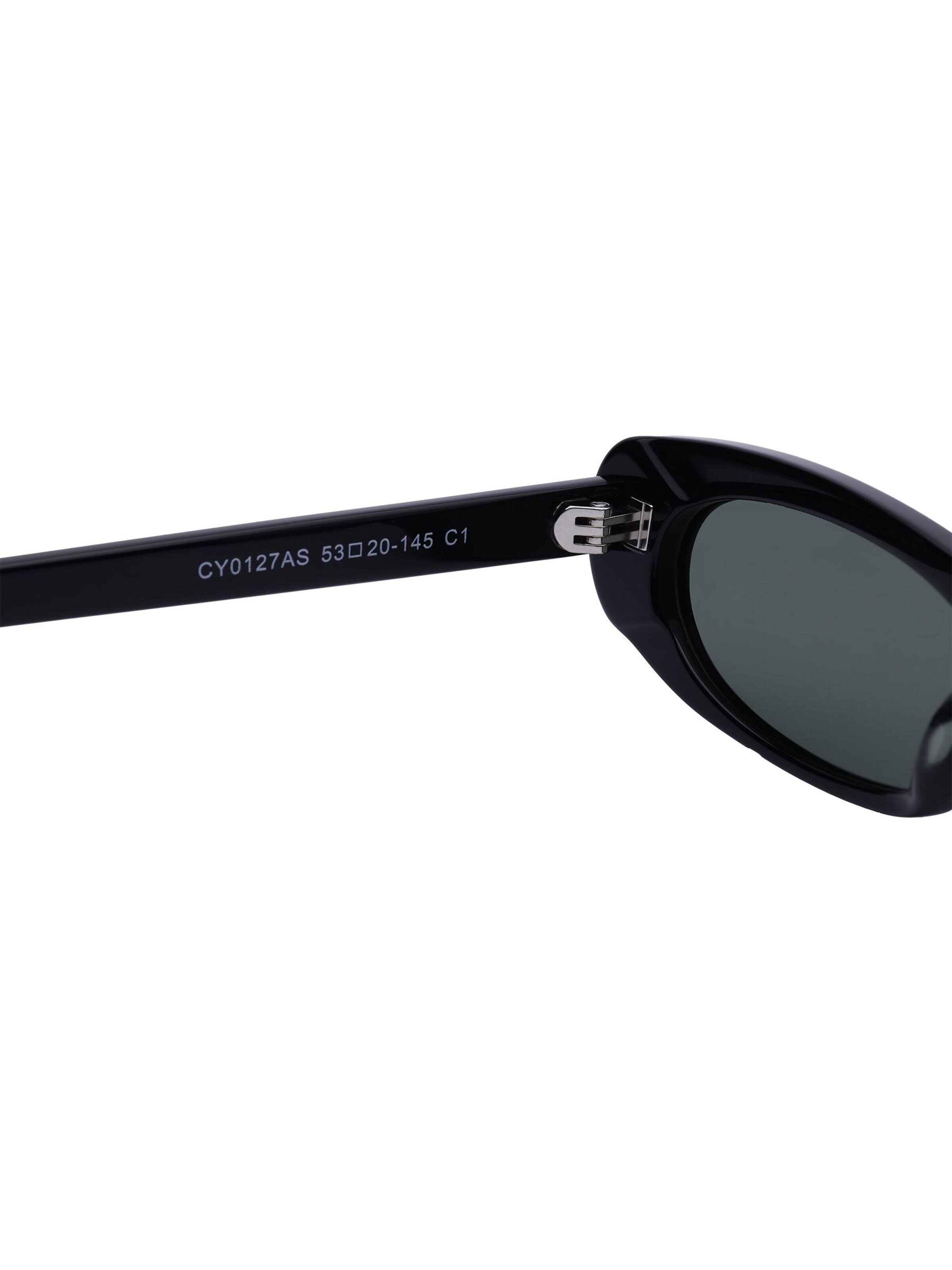 AVANT-GARDE PARIS Sonnenbrille 'Oval Selene' in Schwarz