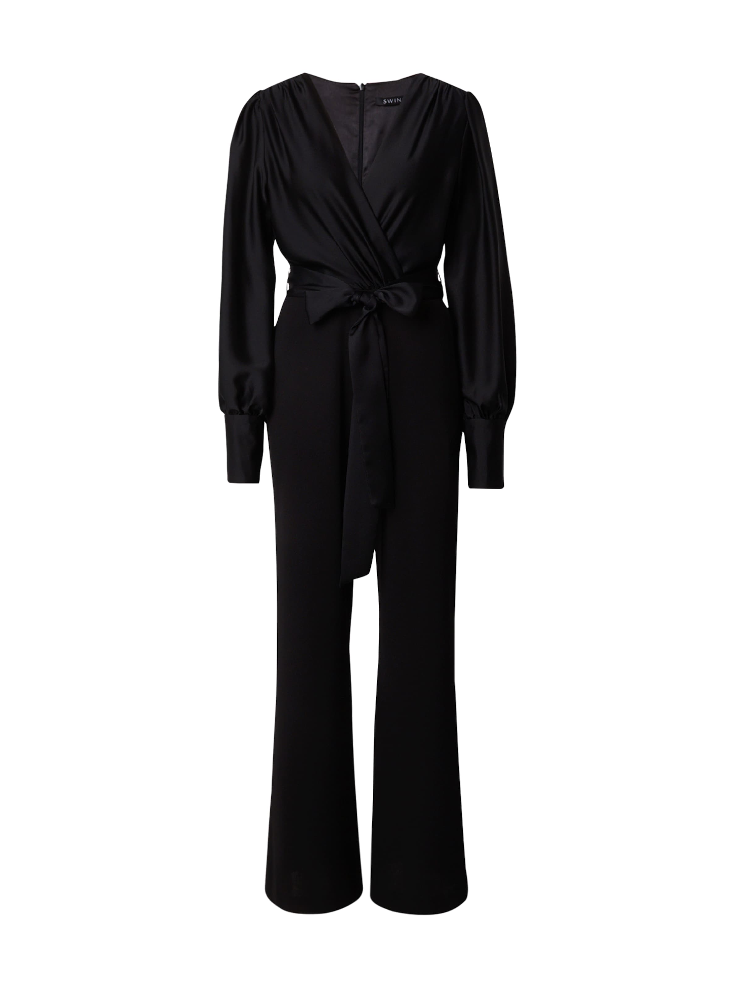 SWING Jumpsuit in Black: front