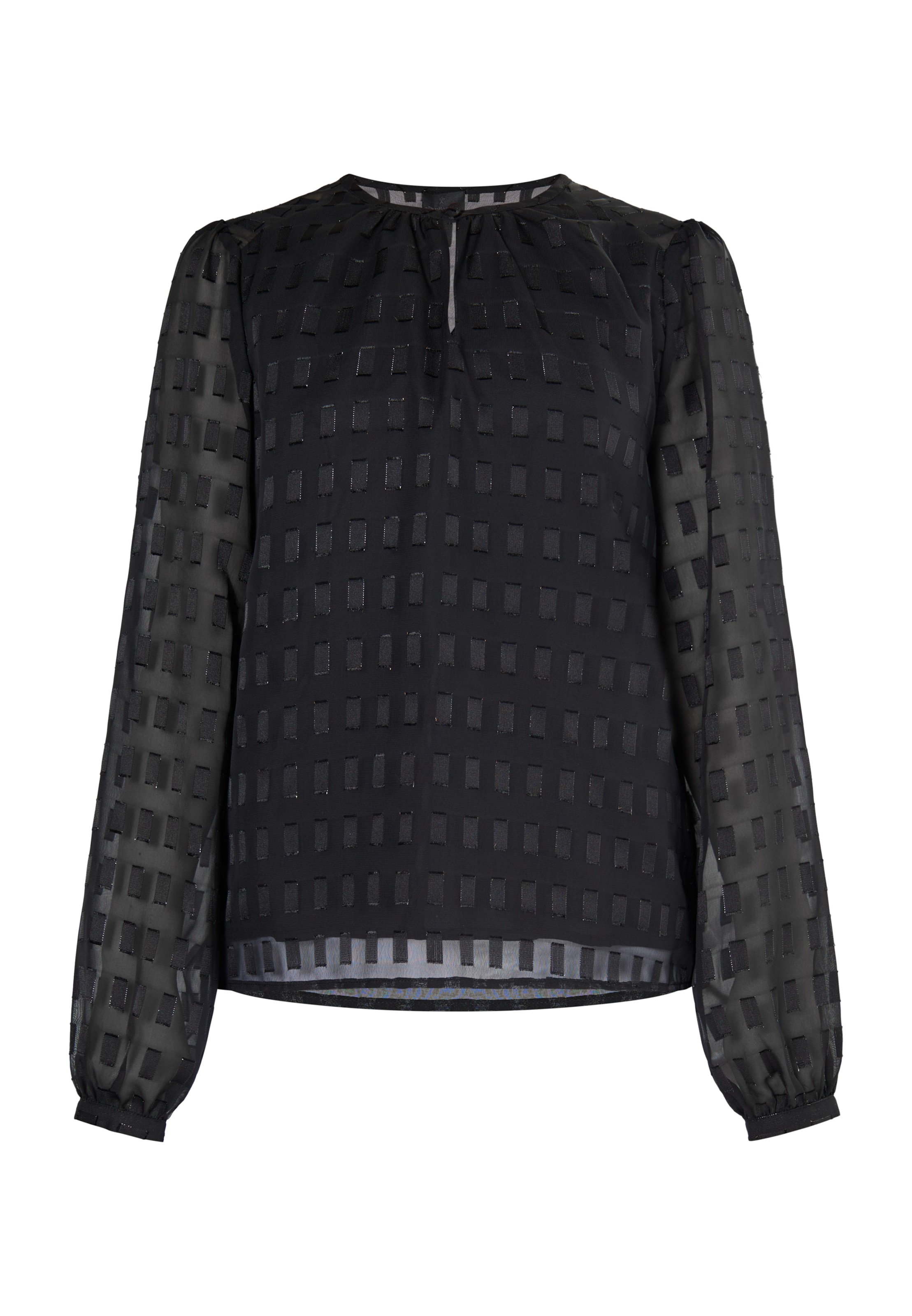 DreiMaster Klassik Blouse 'Casnagie' in Black: front