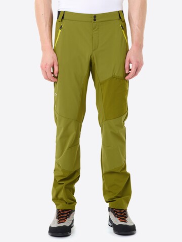 VAUDE Tapered Hose 'Scopi III' in Grün: Vorderseite