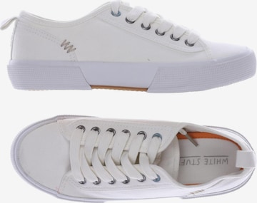 WHITE STUFF Sneaker 36 in Weiß: predná strana