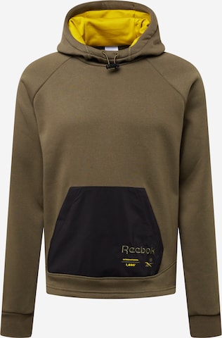 Reebok Sweatshirt 'Classics' in Green: front