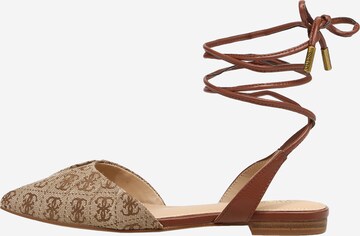 GUESS Sandale 'CARLAS' in Beige