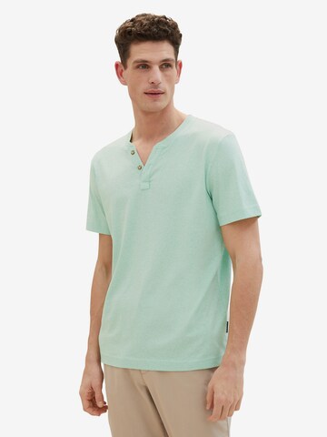 TOM TAILOR - Camiseta en verde: frente