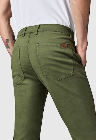 Peak Time Slimfit Chino 'Astron' in Groen