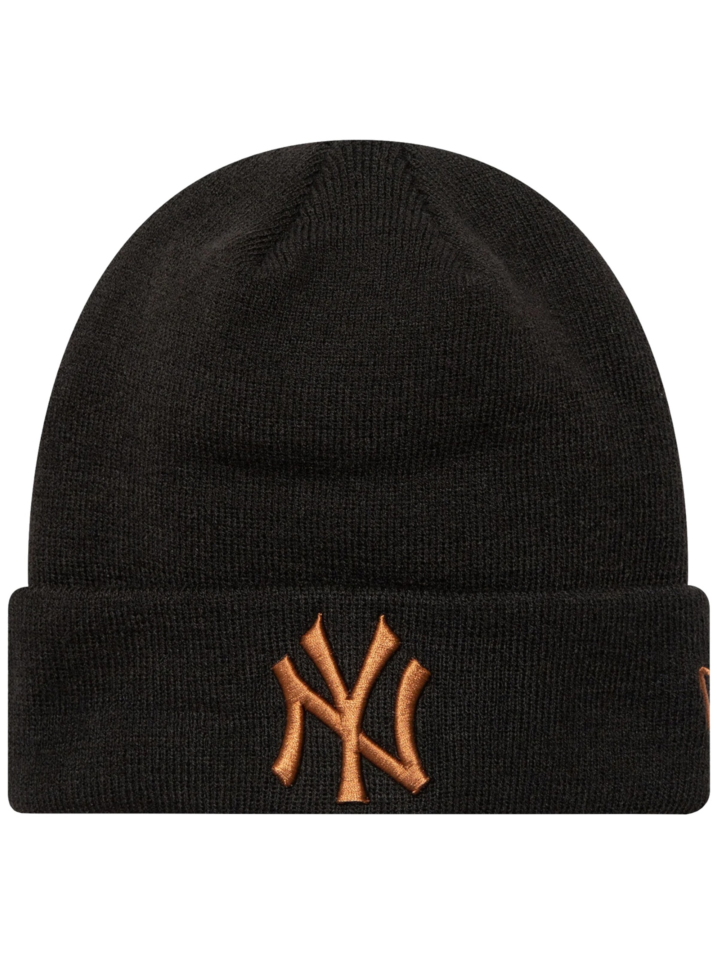 NEW ERA Beanie 'New Era League Essential New York Yankees Beanie Hat' in Black: front