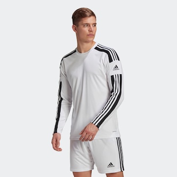 T-Shirt fonctionnel 'Squadra 21' ADIDAS PERFORMANCE en blanc : devant