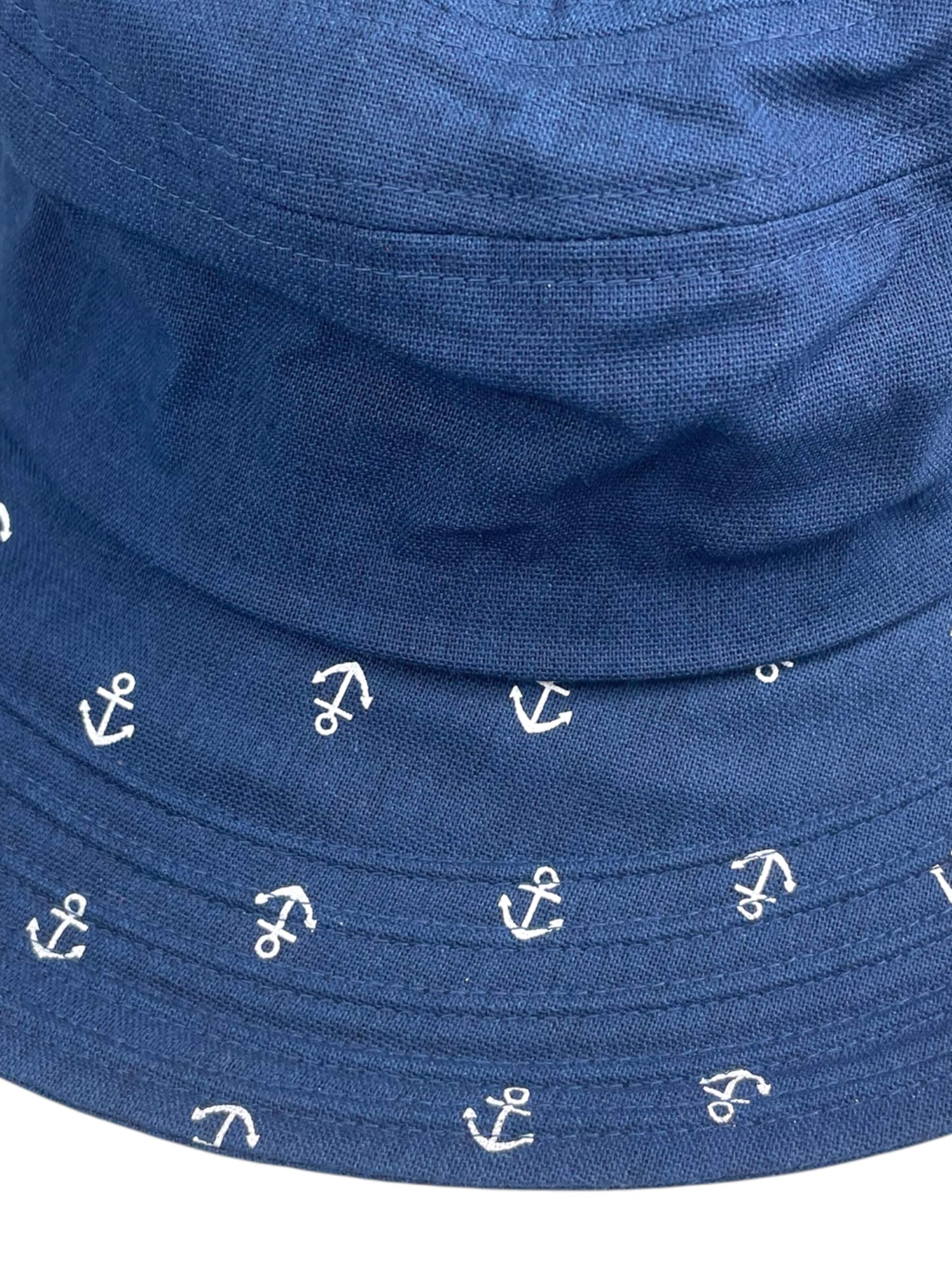 Kumixi Hoed 'Anker' in Blauw