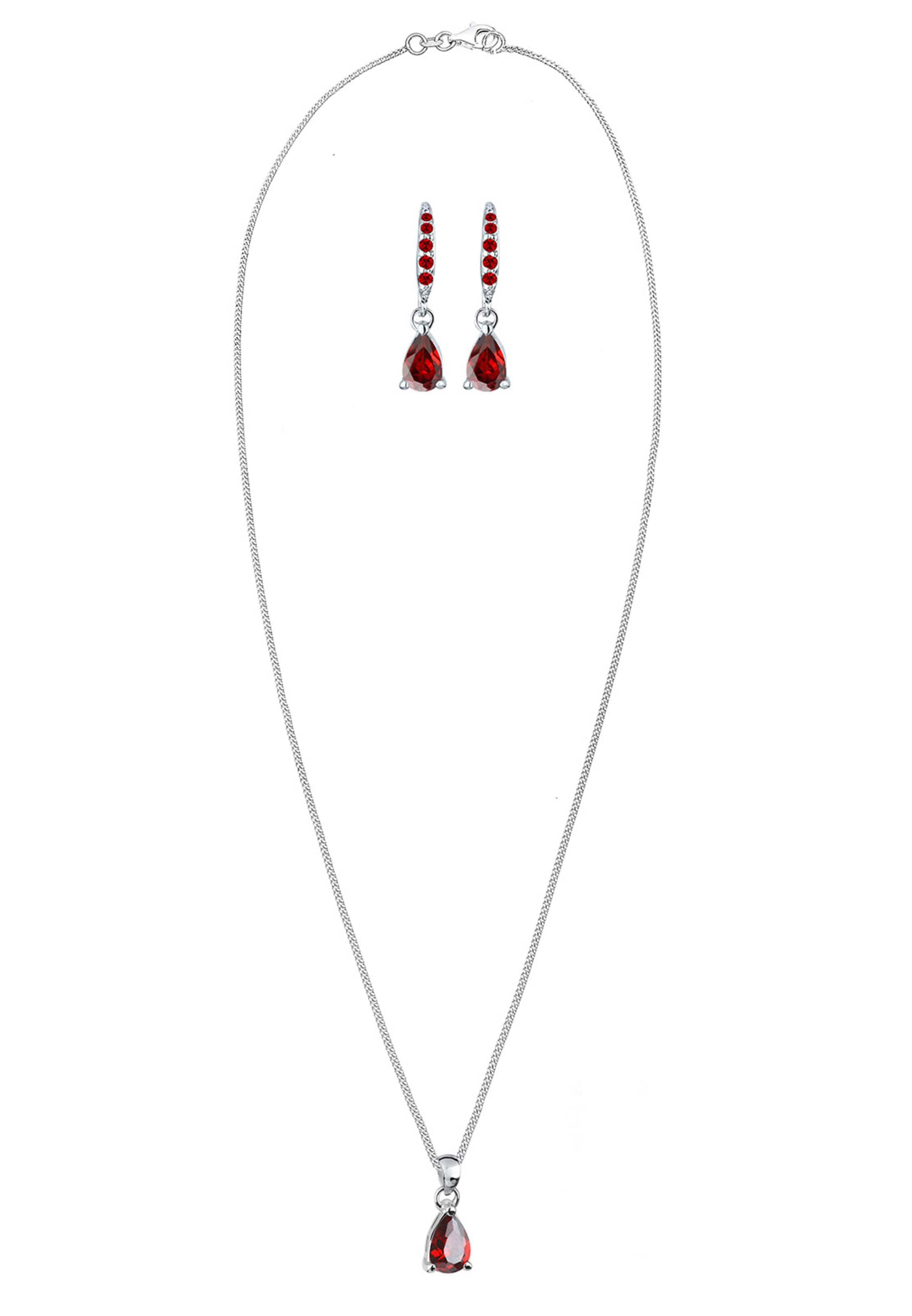 ELLI Jewelry set in Red: front