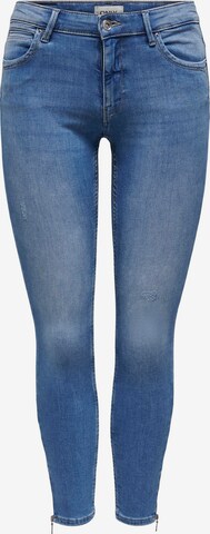 ONLY Skinny Jeans 'Kendell' in Blauw: voorkant