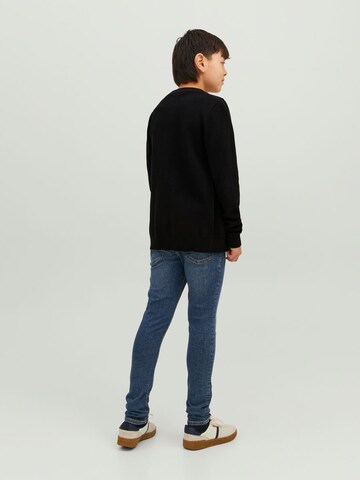 Jack & Jones Junior Knit Cardigan in Black