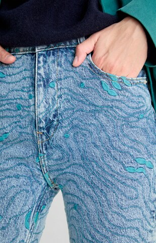 Wide Leg Jean Scalpers en bleu