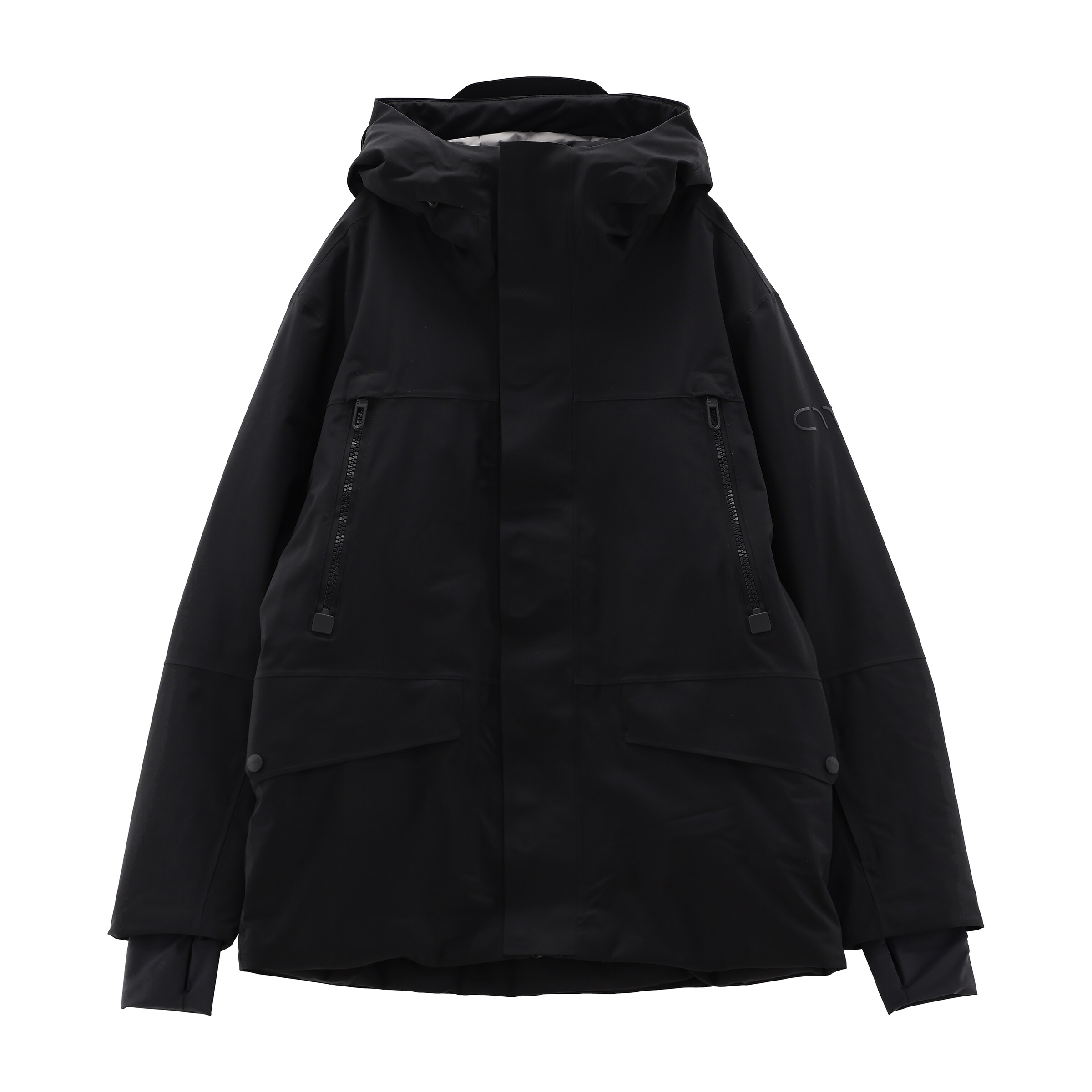 CMP Athletic Jacket in Black: front