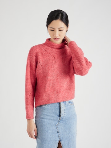 SOAKED IN LUXURY Sweater 'Rakel' in Red: front