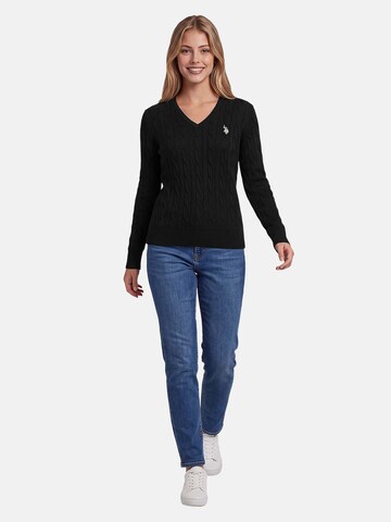 U.S. POLO ASSN. Sweater in Black