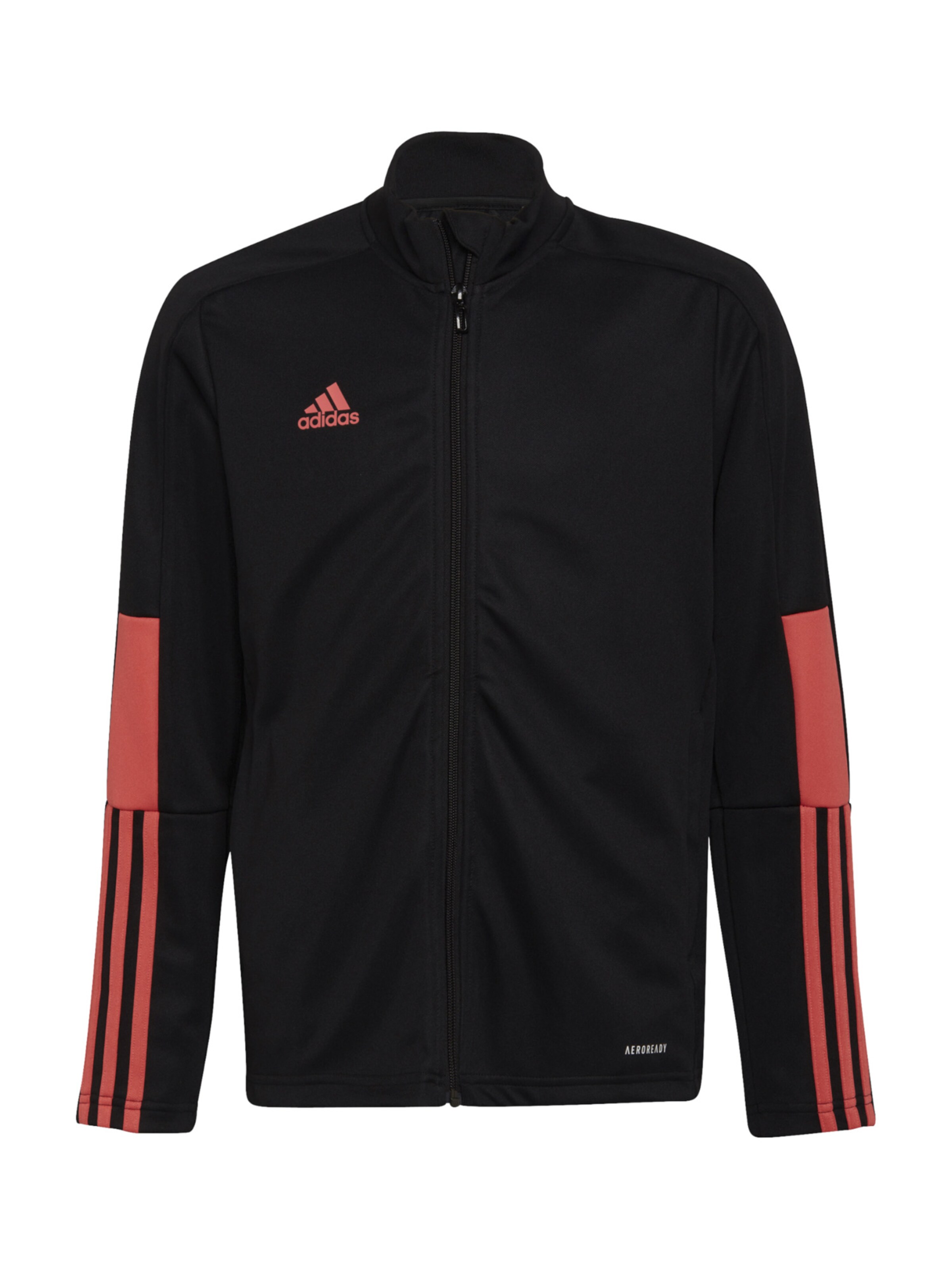 ADIDAS PERFORMANCE Sportjacke in Schwarz: Vorderseite