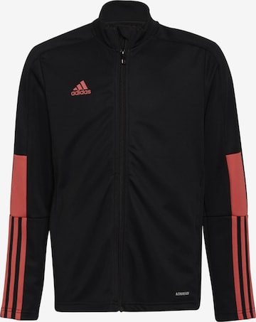 ADIDAS PERFORMANCE Urheilutakki värissä musta: etupuoli