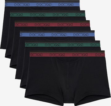 HOM Boxershorts 'Tiago' in Schwarz: Vorderseite