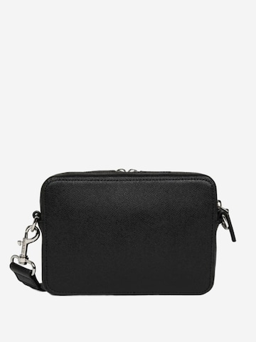LANCASTER Paris Torba na ramię 'Homme Cuir Delphino Lucas' w kolorze czarny
