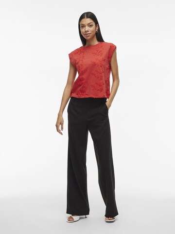 VILA Top in Rood