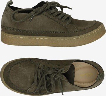CLARKS Halbschuh 35,5 in Grün: Vorderseite