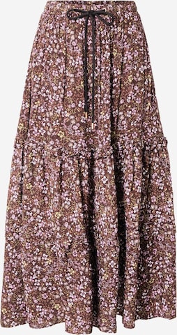 Thought Skirt 'Lilith' in Brown: front