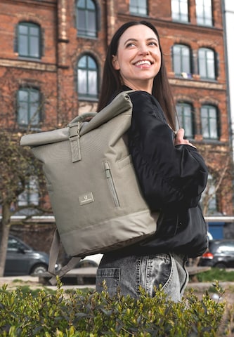 Johnny Urban Backpack 'Luca Small' in Grey: front