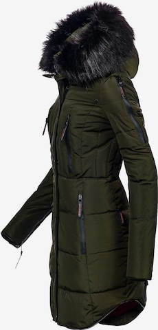 MARIKOO Winter coat 'Moonshine' in Green