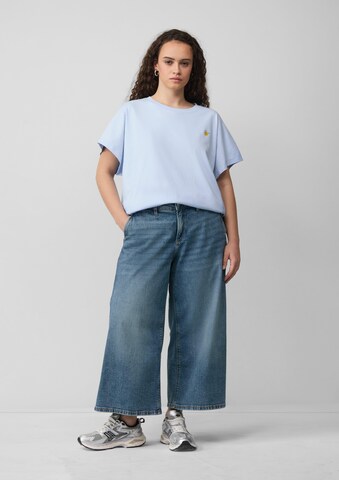 T-shirt QS en bleu