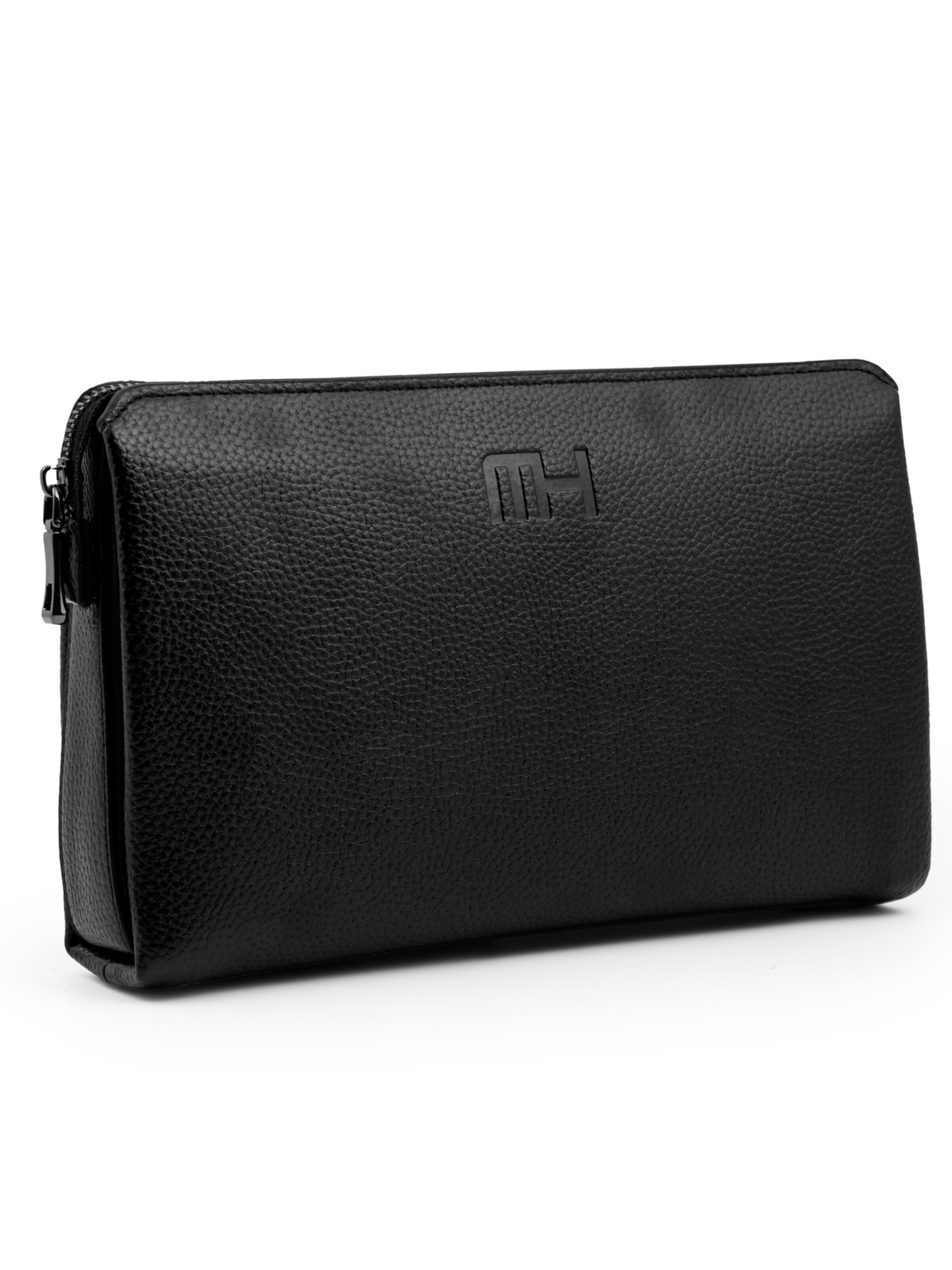 Moneyhold Clutch 'Compact' in Black: front