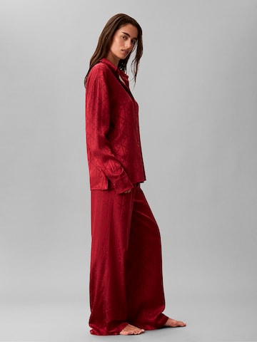 Calvin Klein Pyjama in Rot