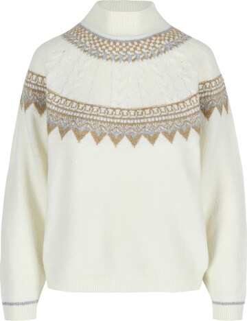 LolaLiza Sweater in White: front